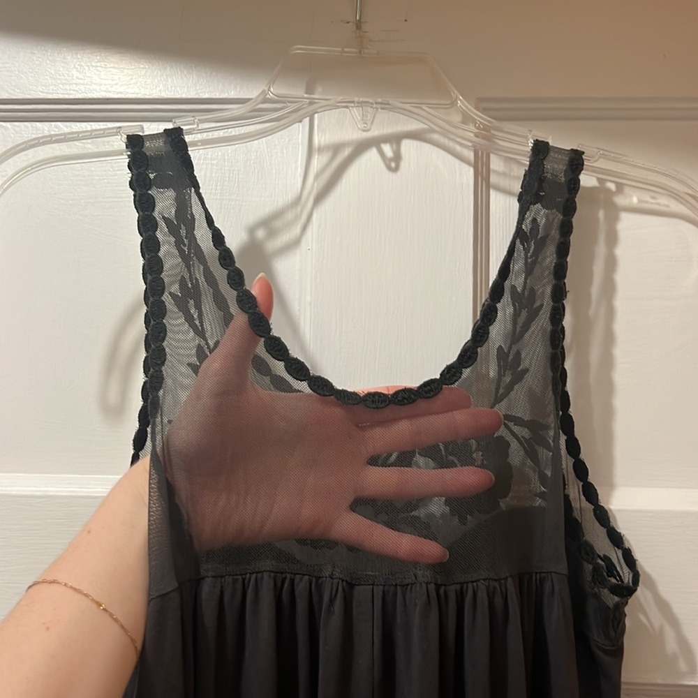 Black American Eagle Lace Tank - Picture 10 of 11